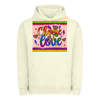 Pigment Pistachio choose love tumbler Urban Hoodie - JahusDesignShop