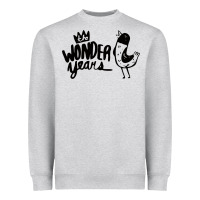 Heather Grey The Wonder Years Heavyweight Sweatshirt - artisFamous