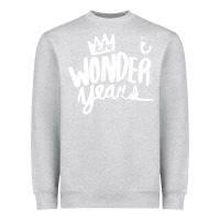 Heather Grey The Wonder Years Heavyweight Sweatshirt - artisFamous