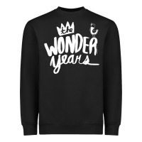 Black The Wonder Years Heavyweight Sweatshirt - artisFamous