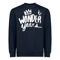 Navy The Wonder Years Heavyweight Sweatshirt - artisFamous
