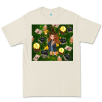 Bone wizard girl with magic Premium Tee - TumblerDesignByShophia