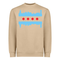 Mushroom awesome chicago city Heavyweight Sweatshirt - artisFamous