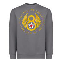 Mighty Eighth   8th Anniversary Heavyweight Sweatshirt | Teevron