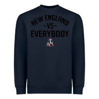 Navy new england Heavyweight Sweatshirt - artisFamous