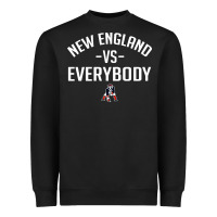 Black new england everybody Heavyweight Sweatshirt - artisFamous