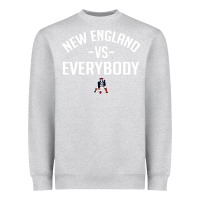 Heather Grey new england everybody Heavyweight Sweatshirt - artisFamous