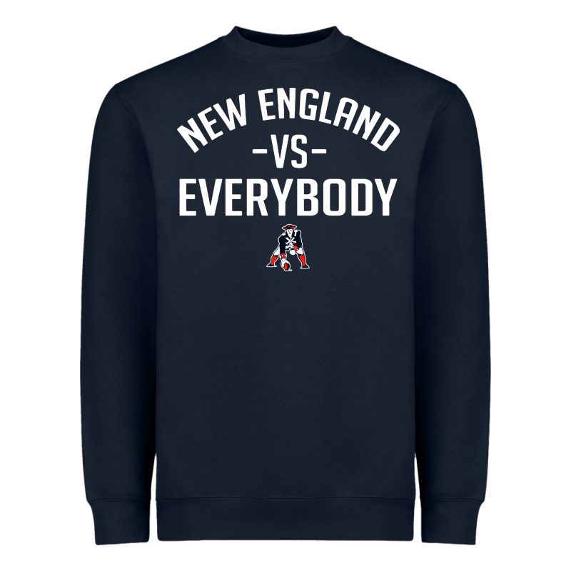 New England Everybody Heavyweight Sweatshirt by artisFamous | Teevron