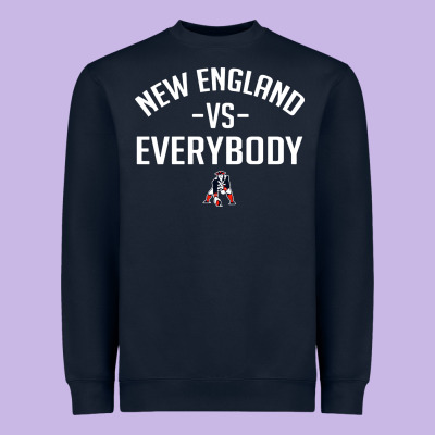New England Everybody Heavyweight Sweatshirt Designed By Artisfamous