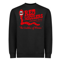 Black red wigglers Heavyweight Sweatshirt - artisFamous