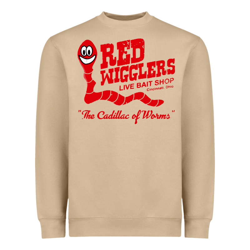 Red Wigglers Heavyweight Sweatshirt by artisFamous | Teevron