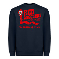 Navy red wigglers Heavyweight Sweatshirt - artisFamous