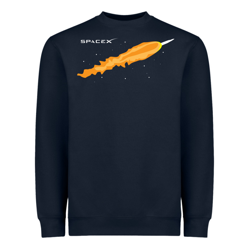 Spacex Rocket Heavyweight Sweatshirt by artisFamous | Teevron