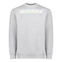 Heather Grey Greenpeace Heavyweight Sweatshirt - artisFamous