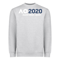 Heather Grey australian open Heavyweight Sweatshirt - artisFamous