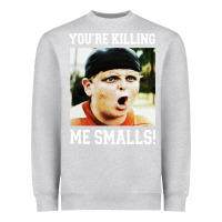 Heather Grey sandlot me smalls Heavyweight Sweatshirt - artisFamous