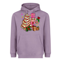 Lavender christmas tree cake and nutcracker with gifts ado Heavyweight Hoodie - AdoDesignShop