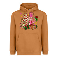 Meerkat christmas tree cake and nutcracker with gifts ado Heavyweight Hoodie - AdoDesignShop