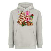 Moon Dust christmas tree cake and nutcracker with gifts ado Heavyweight Hoodie - AdoDesignShop