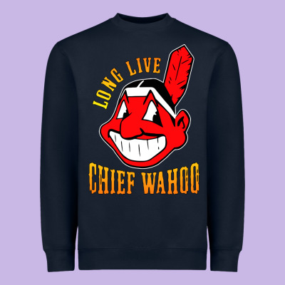 Long Live Chief Wahoos Heavyweight Sweatshirt Designed By Artisfamous