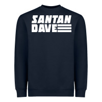 Navy Santan Dave Heavyweight Sweatshirt - artisFamous