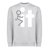 Heather Grey it funny adult tshirt funny Heavyweight Sweatshirt - artisFamous