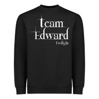 Black team edward twilight Heavyweight Sweatshirt - artisFamous