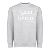 Heather Grey team edward twilight Heavyweight Sweatshirt - artisFamous