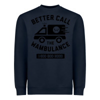 Navy wambulance Heavyweight Sweatshirt - artisFamous