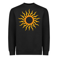Black tribal sun Heavyweight Sweatshirt - artisFamous