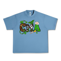Pebble Blue St. Patrick's Day CMA Urban Heavy Tee - OliviaCreatesArt