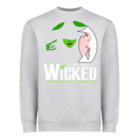 Heather Grey wicked halloween Heavyweight Sweatshirt - artisFamous
