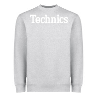 Heather Grey technics essential Heavyweight Sweatshirt - artisFamous