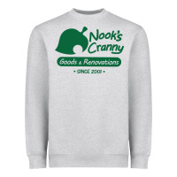 Heather Grey Nook's Cranny Heavyweight Sweatshirt - artisFamous