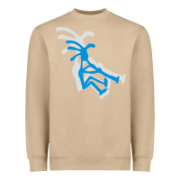 Mushroom kokopeli funny Heavyweight Sweatshirt - artisFamous