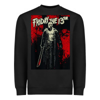 Black friday the 13th jason drip Heavyweight Sweatshirt - artisFamous
