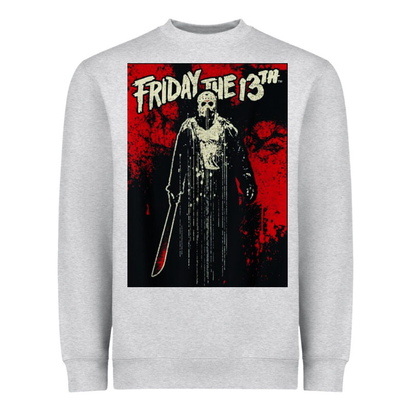 Friday The 13th Jason Drip Heavyweight Sweatshirt by artisFamous | Teevron