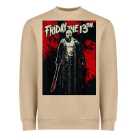 Mushroom friday the 13th jason drip Heavyweight Sweatshirt - artisFamous