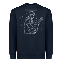 Navy Sturgill Simpson Heavyweight Sweatshirt - artisFamous