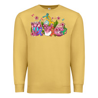 Antique Gold western cancer  coffee cups with ribbons Premium Sweatshirt - AdoDesignShop