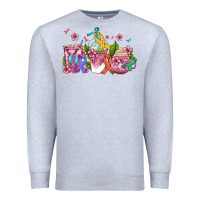 Heather Grey western cancer  coffee cups with ribbons Premium Sweatshirt - AdoDesignShop