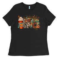 Black my blood type is pumpkin spice Ladies Tee - CowGirlArtShop