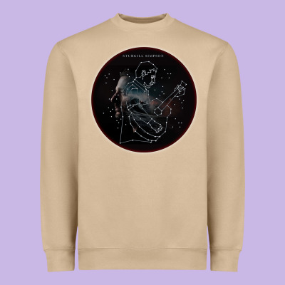 Sturgill Simpson Star Heavyweight Sweatshirt Designed By Artisfamous
