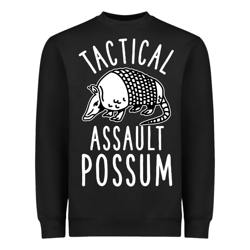 Tactical Assault Possum Heavyweight Sweatshirt by artisFamous | Teevron