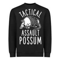 Black tactical assault possum Heavyweight Sweatshirt - artisFamous
