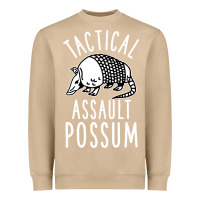 Mushroom tactical assault possum Heavyweight Sweatshirt - artisFamous