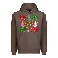 Coffee festive holiday decor Premium Hoodie - CowhideDigitalArt