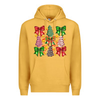 Mustard festive holiday decor Premium Hoodie - CowhideDigitalArt