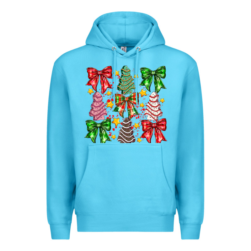 Festive Holiday Decor Premium Hoodie by CowhideDigitalArt | Teevron