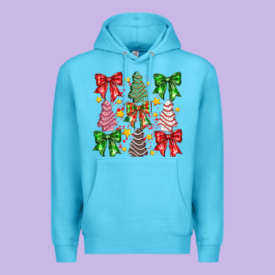 Festive Holiday Decor Premium Hoodie Designed By Cowhidedigitalart